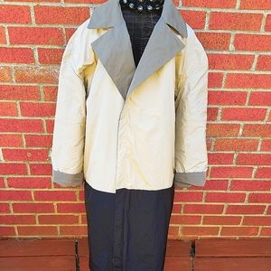 Max Mara reversable rain coat